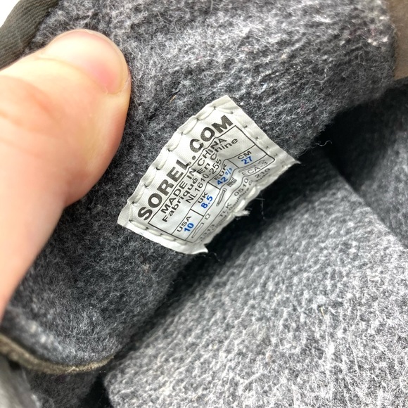 Sorel Mackenzie Leather Hiking Sneakers - Picture 14 of 16